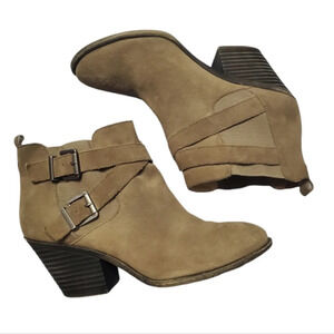 Sole/Society Women's So-Maris Leather Ankle Boots 10